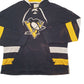 Mens Black CCM Vintage NHL Pittsburgh Penguins Hoodie Jumper