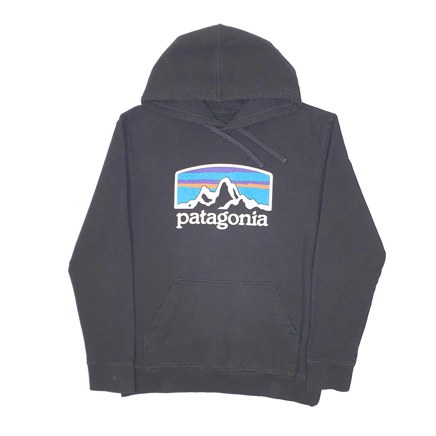 Mens Black Patagonia  Hoodie Jumper