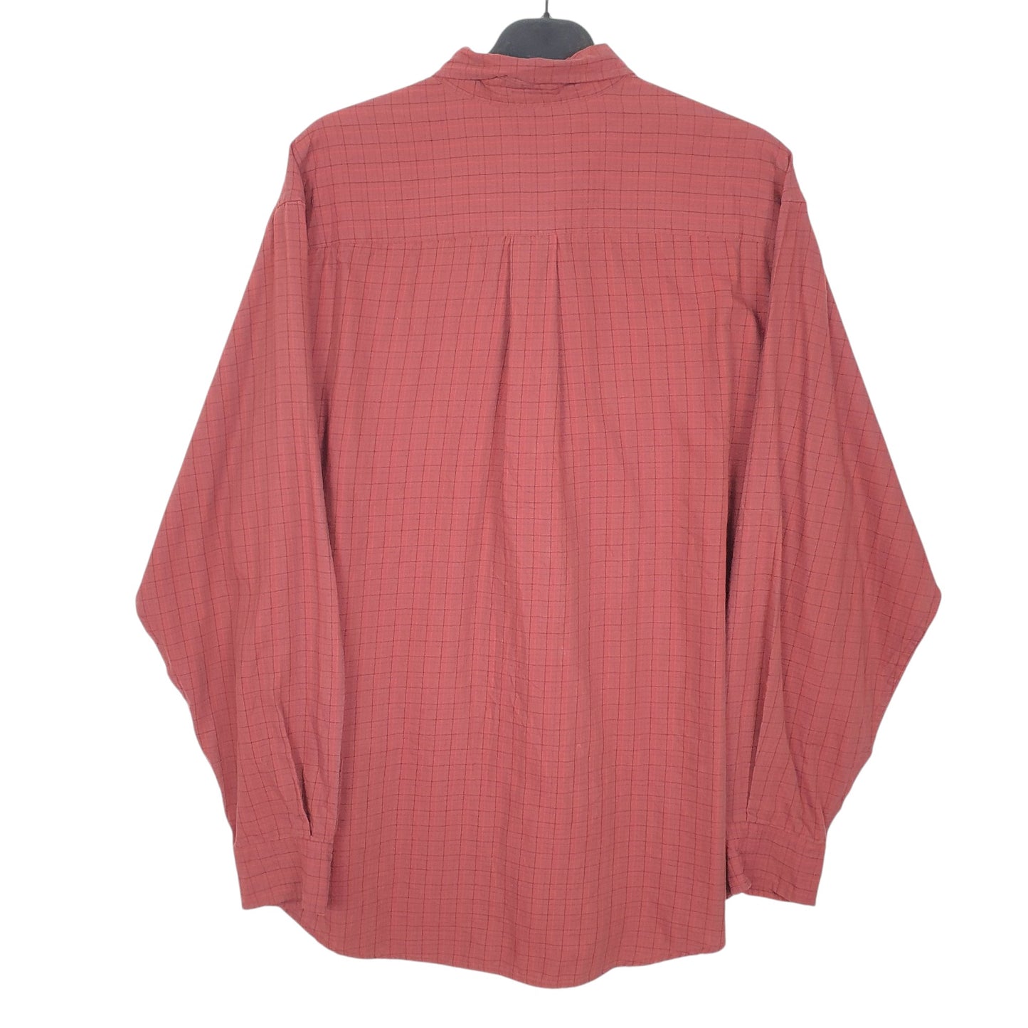 Mens Red Dockers  Long Sleeve Shirt