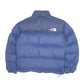 Mens Blue The North Face Nuptse 700  Coat
