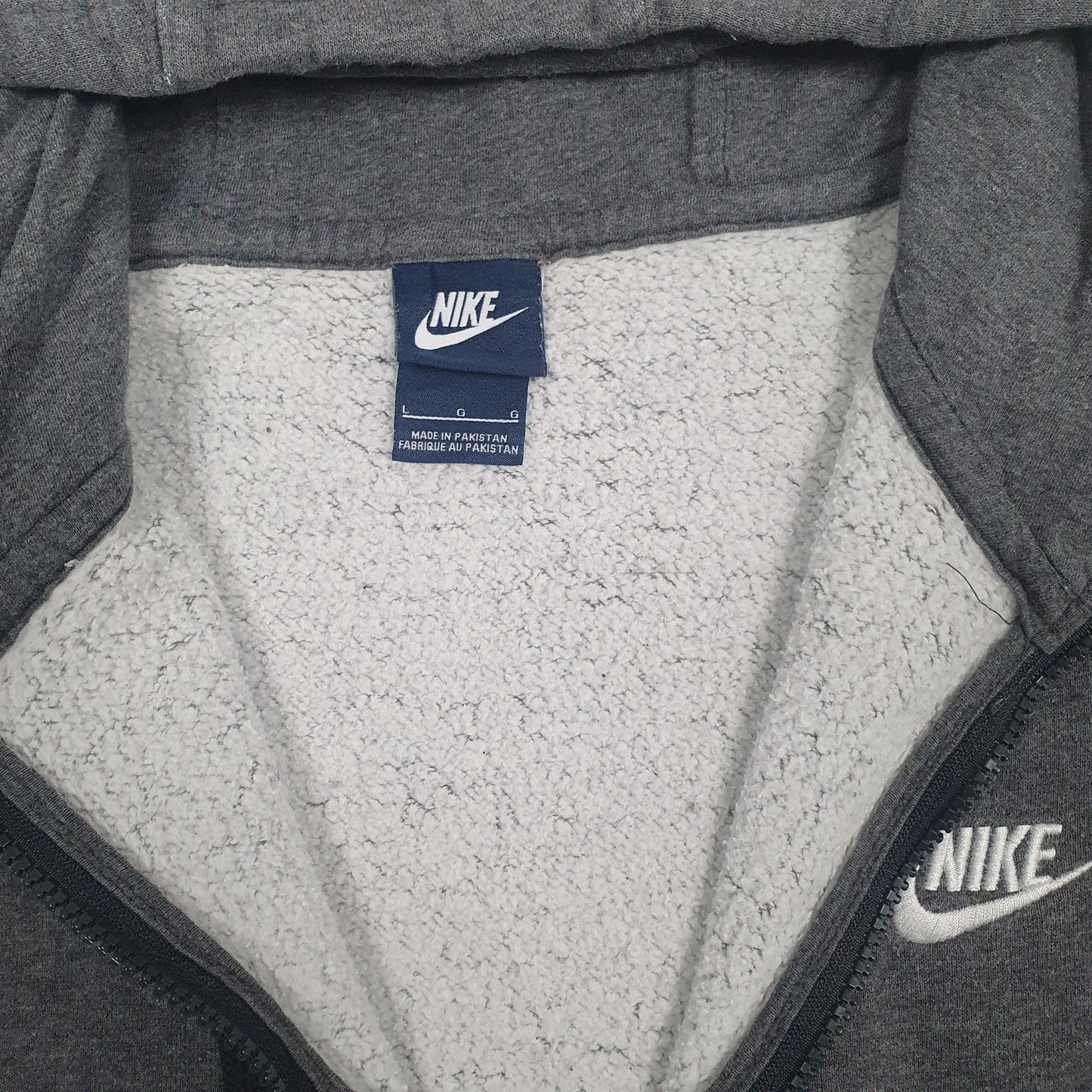 Mens Grey Nike  Quarter Zip Jumper