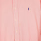 Mens Pink Ralph Lauren Oxford Long Sleeve Shirt