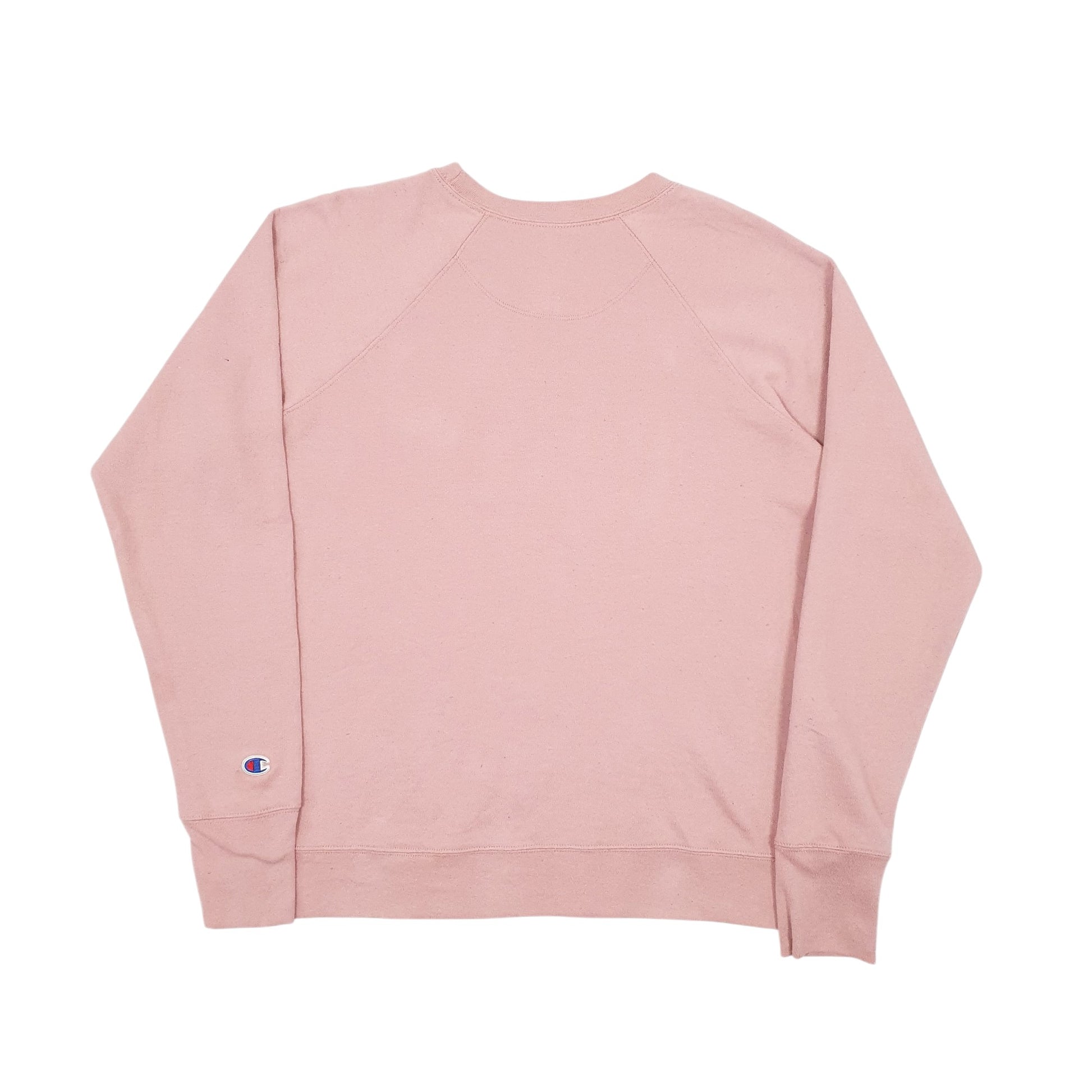 Womens Pink Champion  Crewneck Jumper