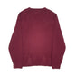 Mens Burgundy Nautica Knitwear Crewneck Jumper