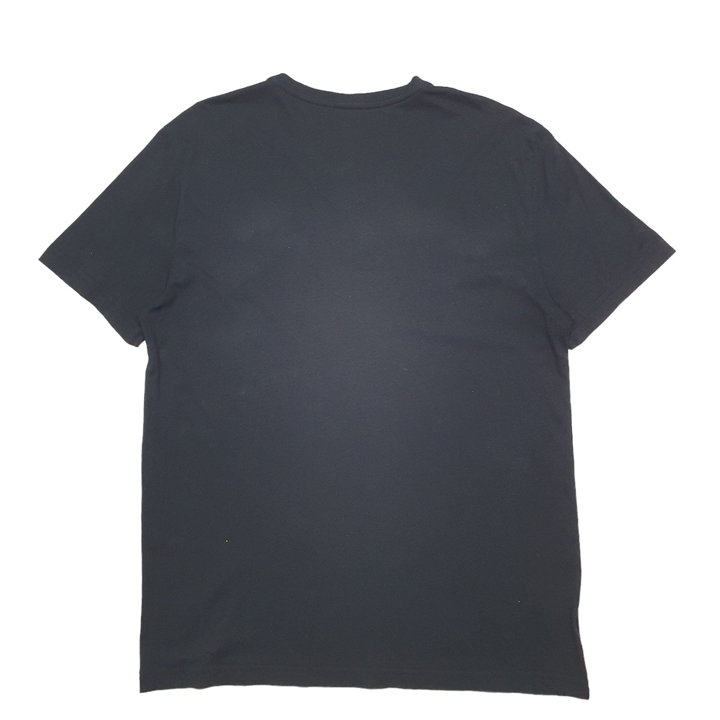Mens Black Lacoste  Short Sleeve T Shirt