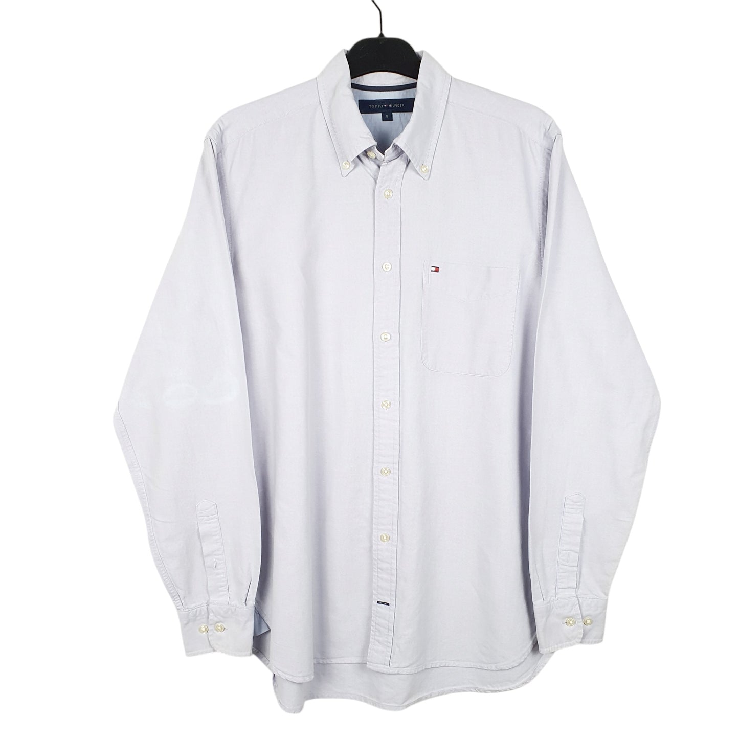 Mens Lilac Tommy Hilfiger  Long Sleeve Shirt