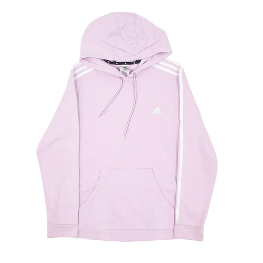 Womens Pink Adidas  Hoodie Jumper