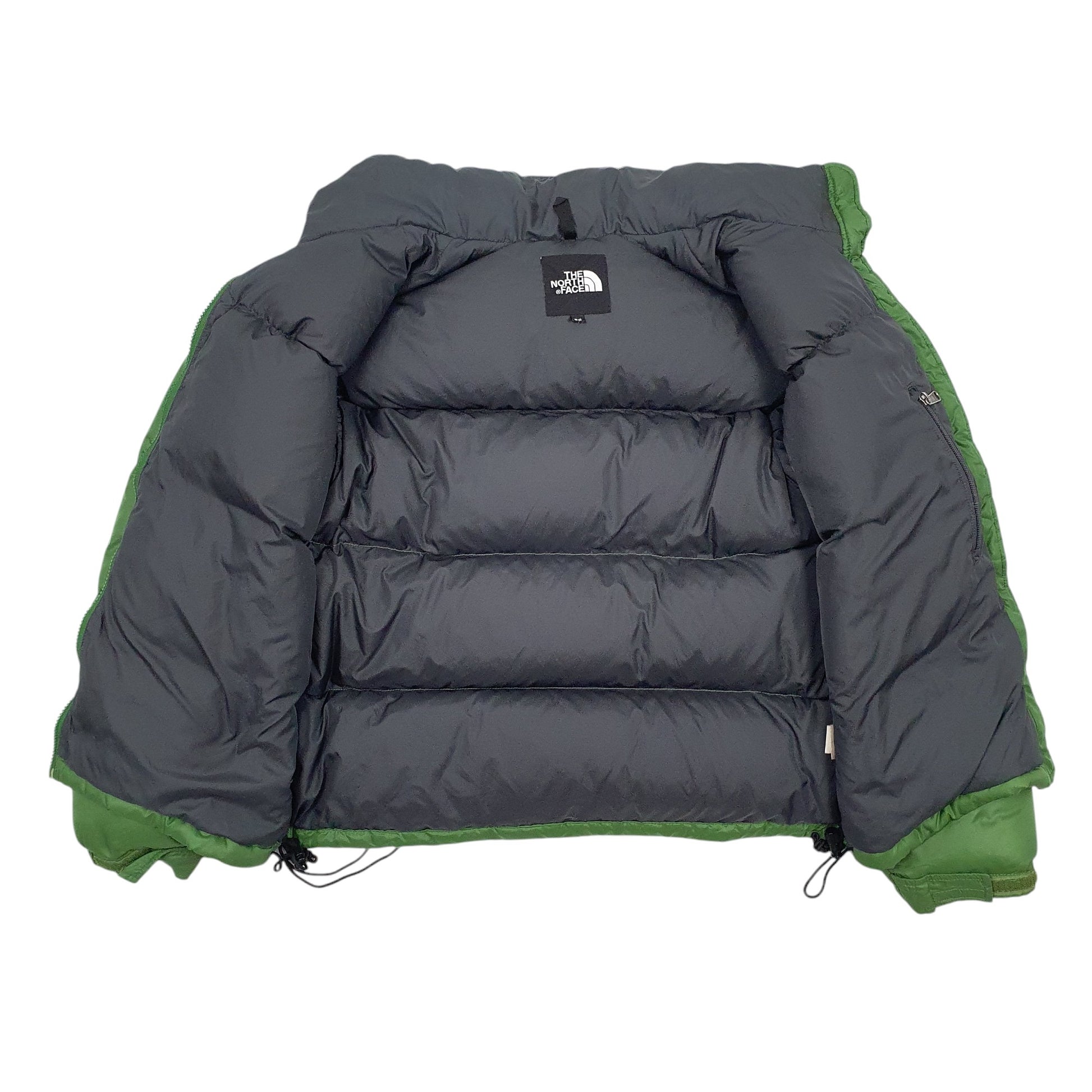 Mens Green The North Face Nuptse 700  Coat