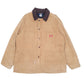 Mens Tan Dickies Workwear Barn Coat Duck  Coat