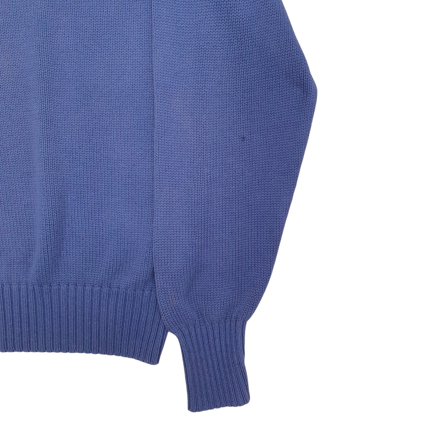 Mens Blue Polo Ralph Lauren Knit Crewneck Jumper