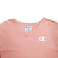 Womens Pink Champion  Crewneck Jumper