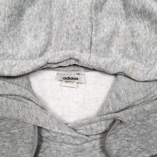 Womens Grey Adidas  Hoodie Jumper