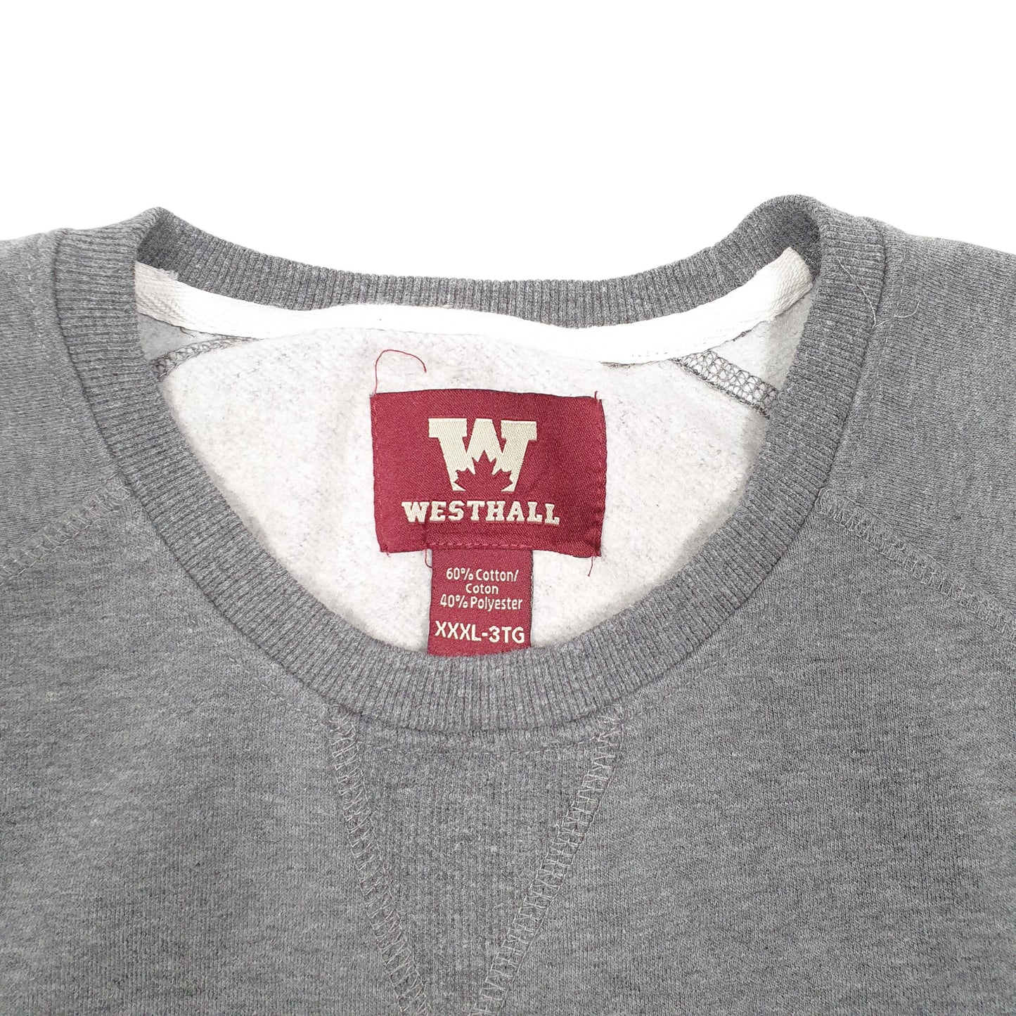 Womens Grey Westhall George Brown College USA Crewneck Jumper