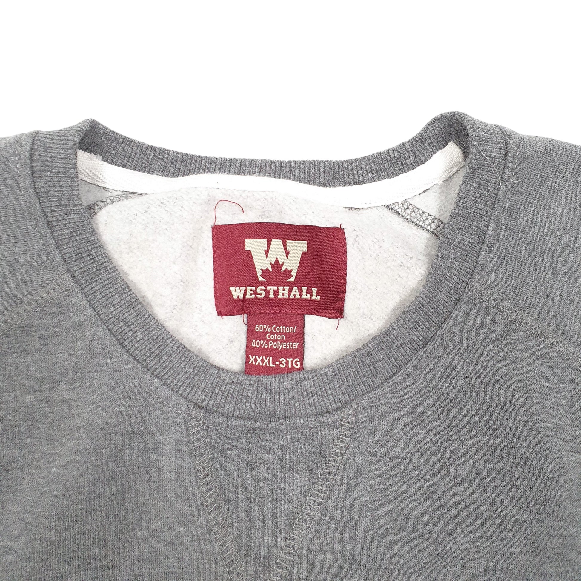 Womens Grey Westhall George Brown College USA Crewneck Jumper