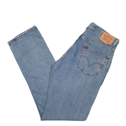 Mens Blue Levis  505 JeansW34 L36