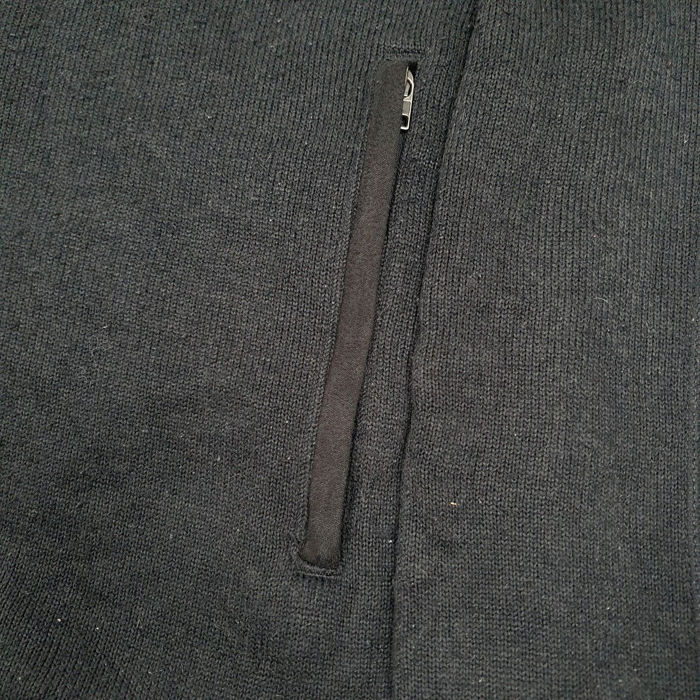 Mens Black Patagonia Better Sweater Full Zip Jumper