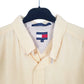 Mens Yellow Tommy Hilfiger Vintage Crest Short Sleeve Shirt