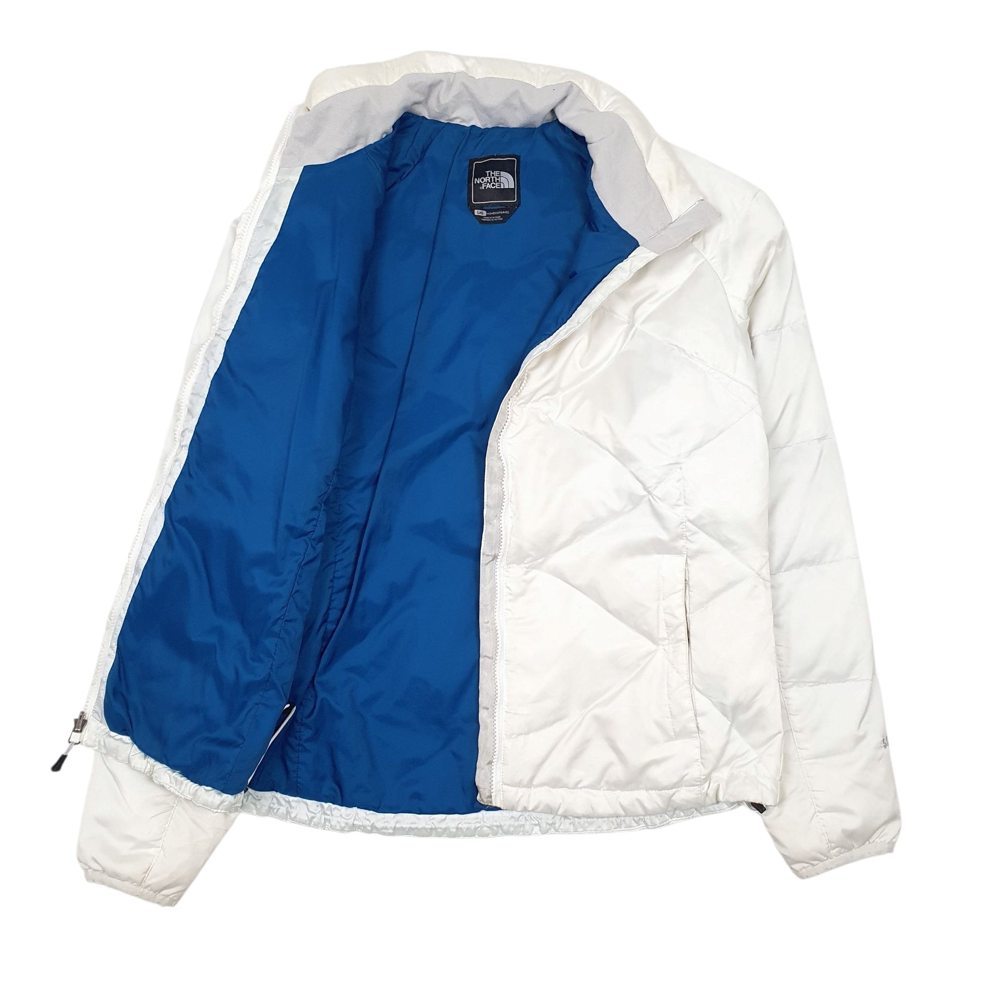 Womens White The North Face   Coat
