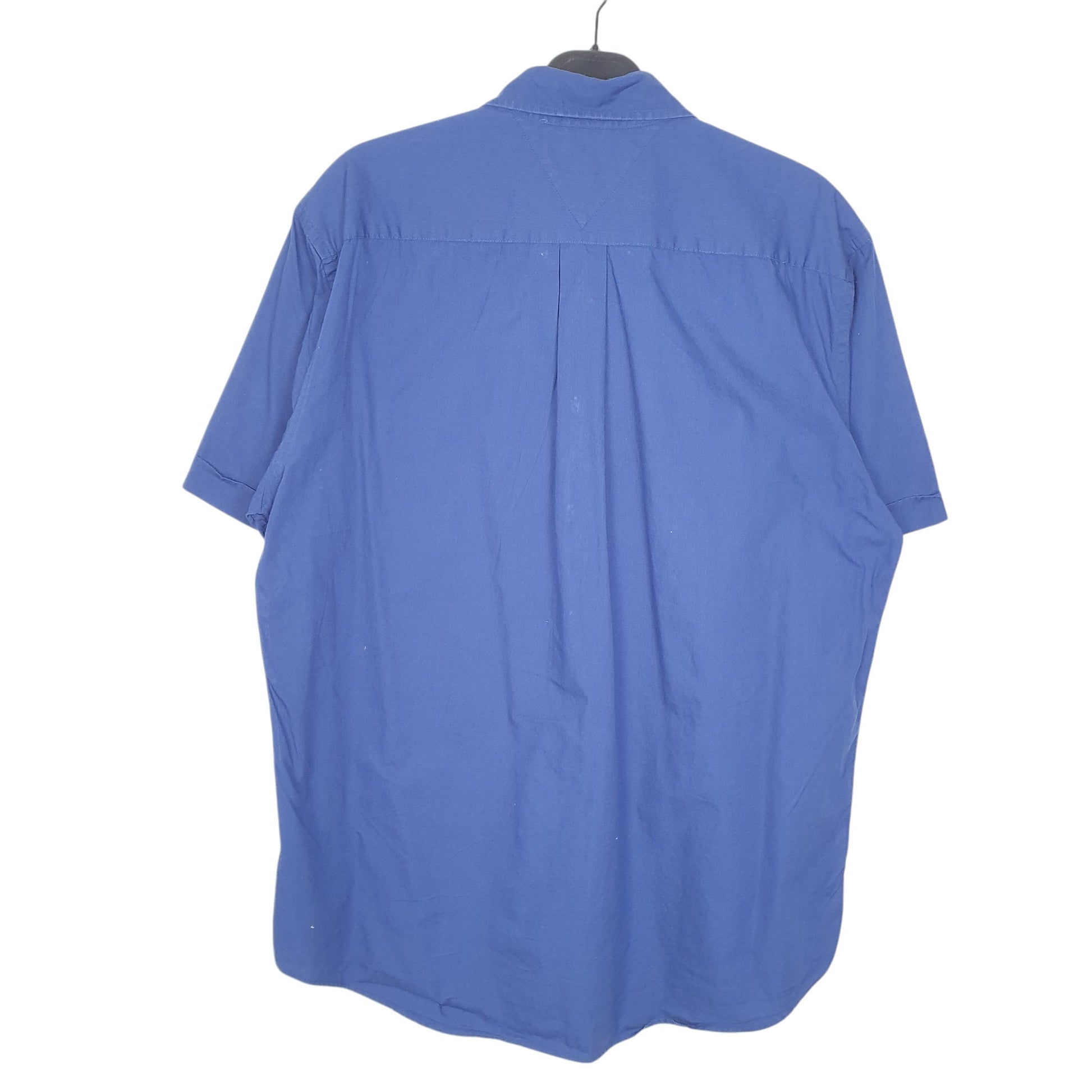 Mens Blue Tommy Hilfiger  Short Sleeve Shirt