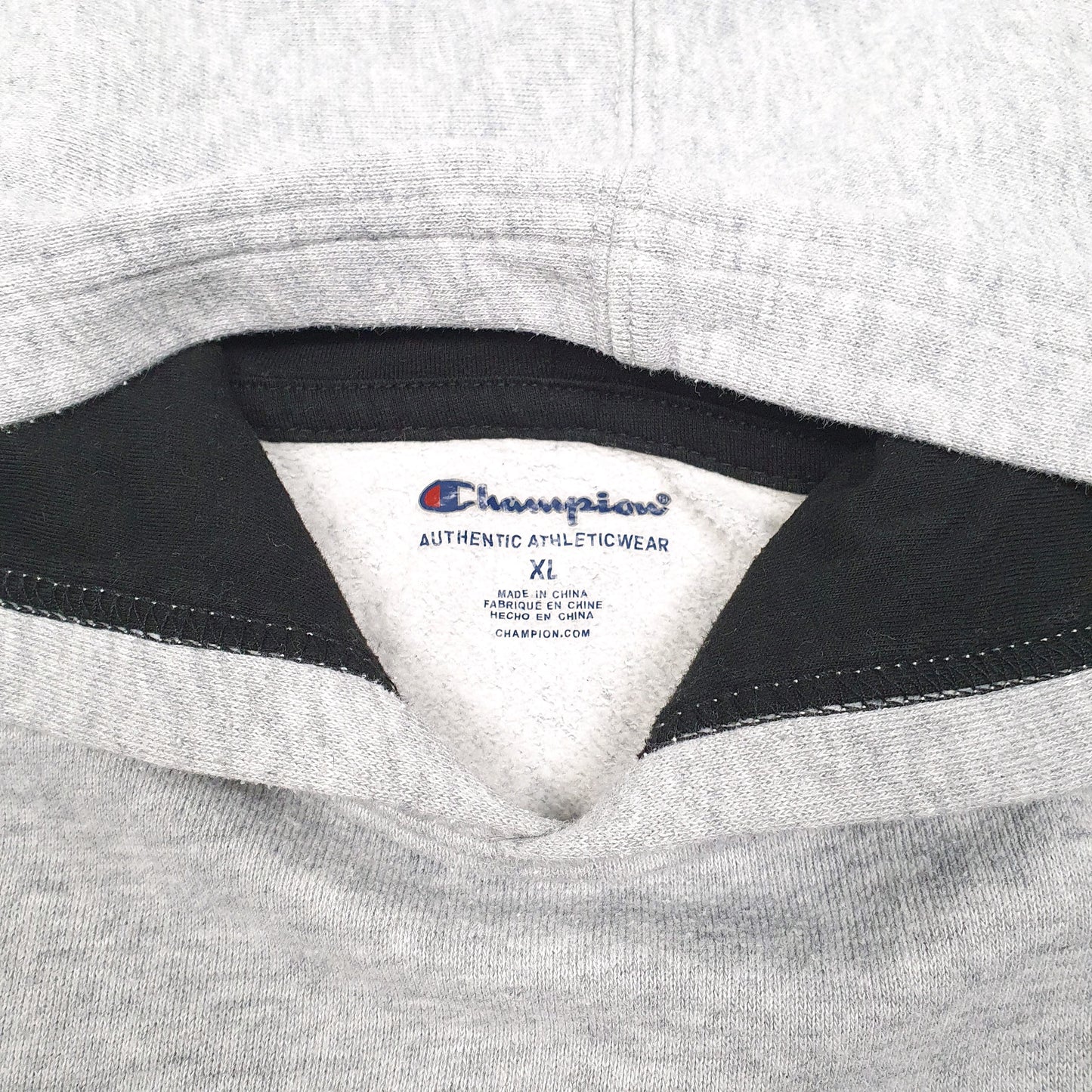 Womens Grey Champion  Hoodie Jumper