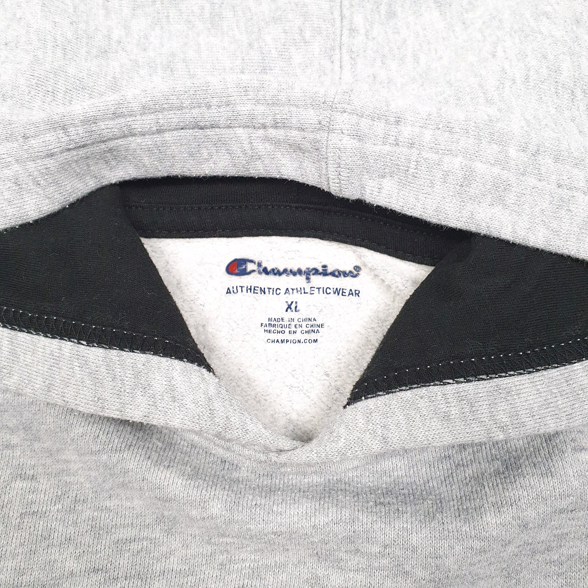 Womens Grey Champion  Hoodie Jumper