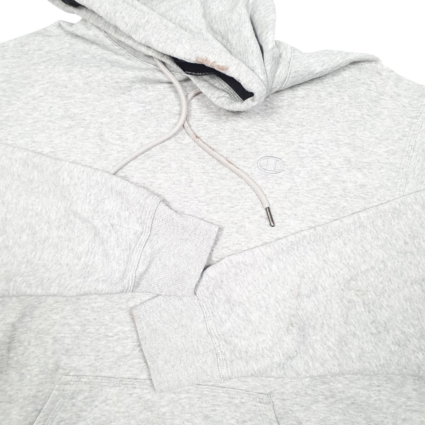Mens Grey Champion  Hoodie Jumper