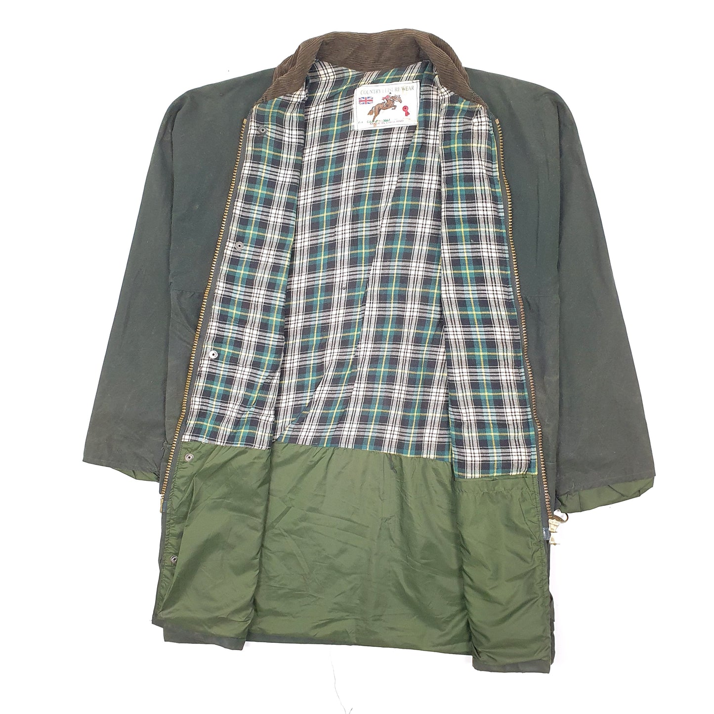 Mens Green Country Leisure Wear   Coat