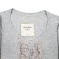Womens Grey Abercrombie & Fitch Blouse Long Sleeve T Shirt