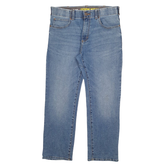 Mens Blue Lee Extreeme Motion Stretch Fit Casual JeansW34 L29