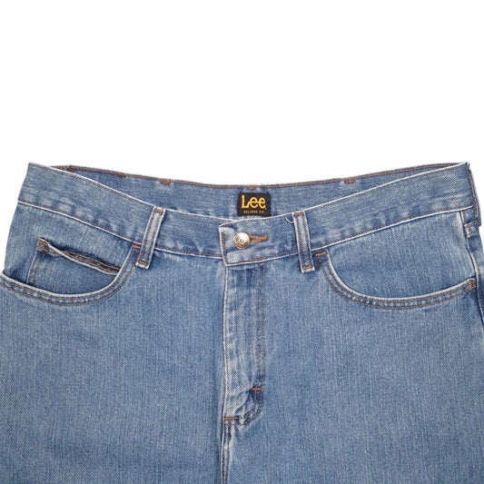 Mens Blue Lee  Relaxed JeansW34 L32