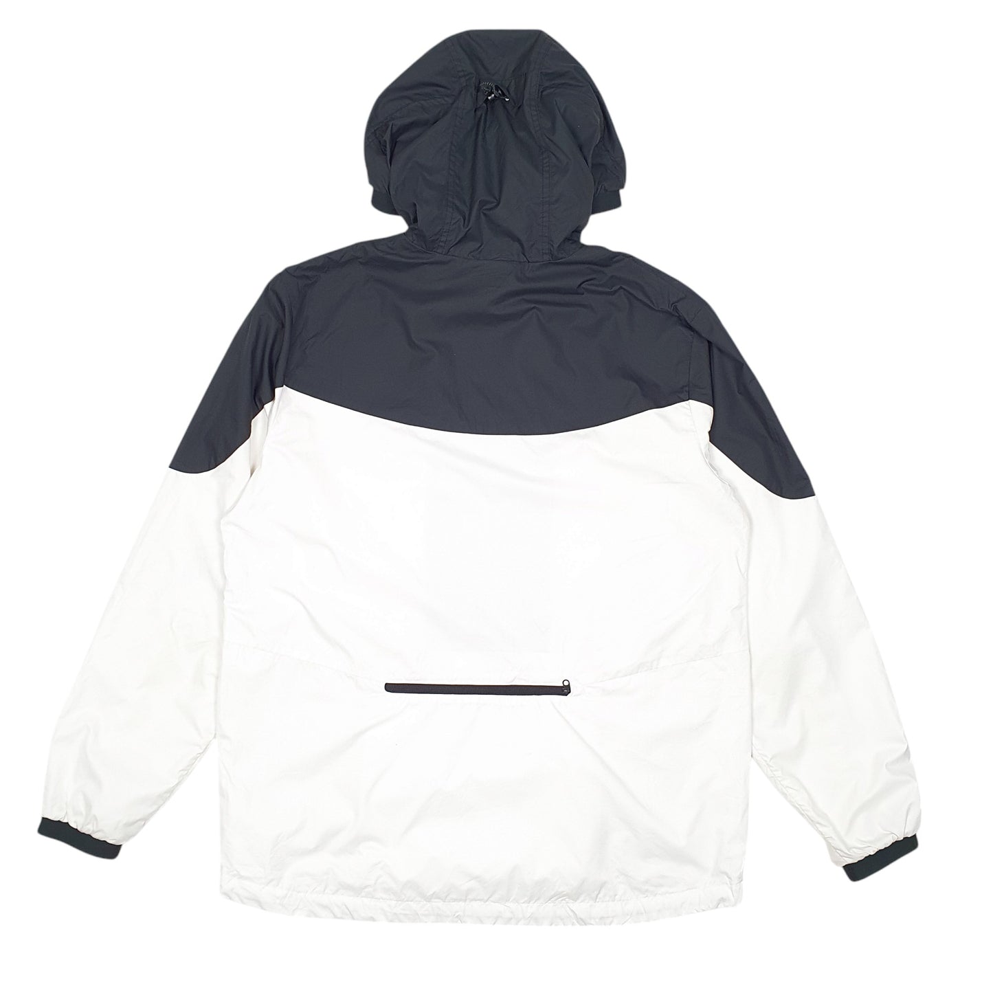 Mens White Nike Lightweight Hooded Windrunner  Coat