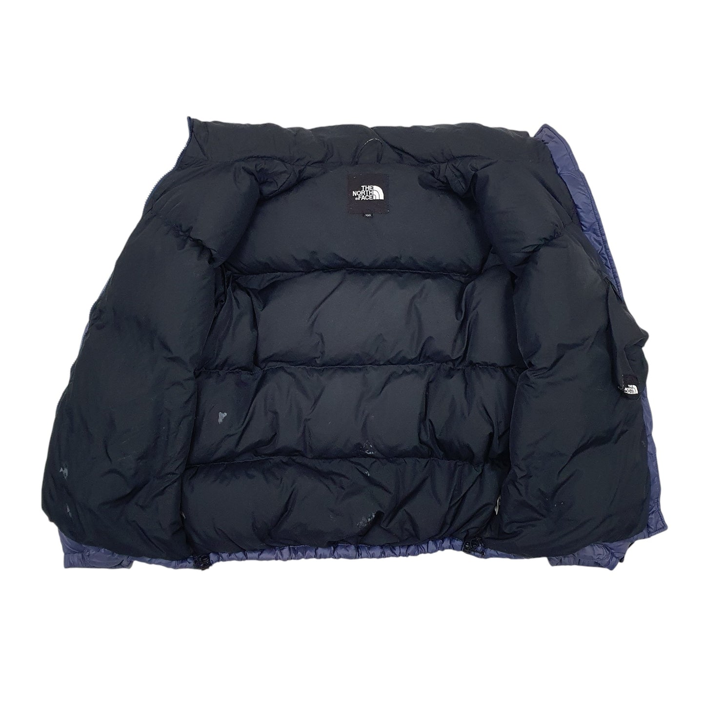 Mens Blue The North Face Nuptse 700  Coat