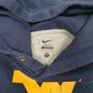 Mens Navy Nike West Virginia Mountaineers Basketball Hoodie Jumper