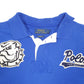 Mens Blue Polo Ralph Lauren Football Bulldogs RL 67 Custom Fit Short Sleeve Polo Shirt
