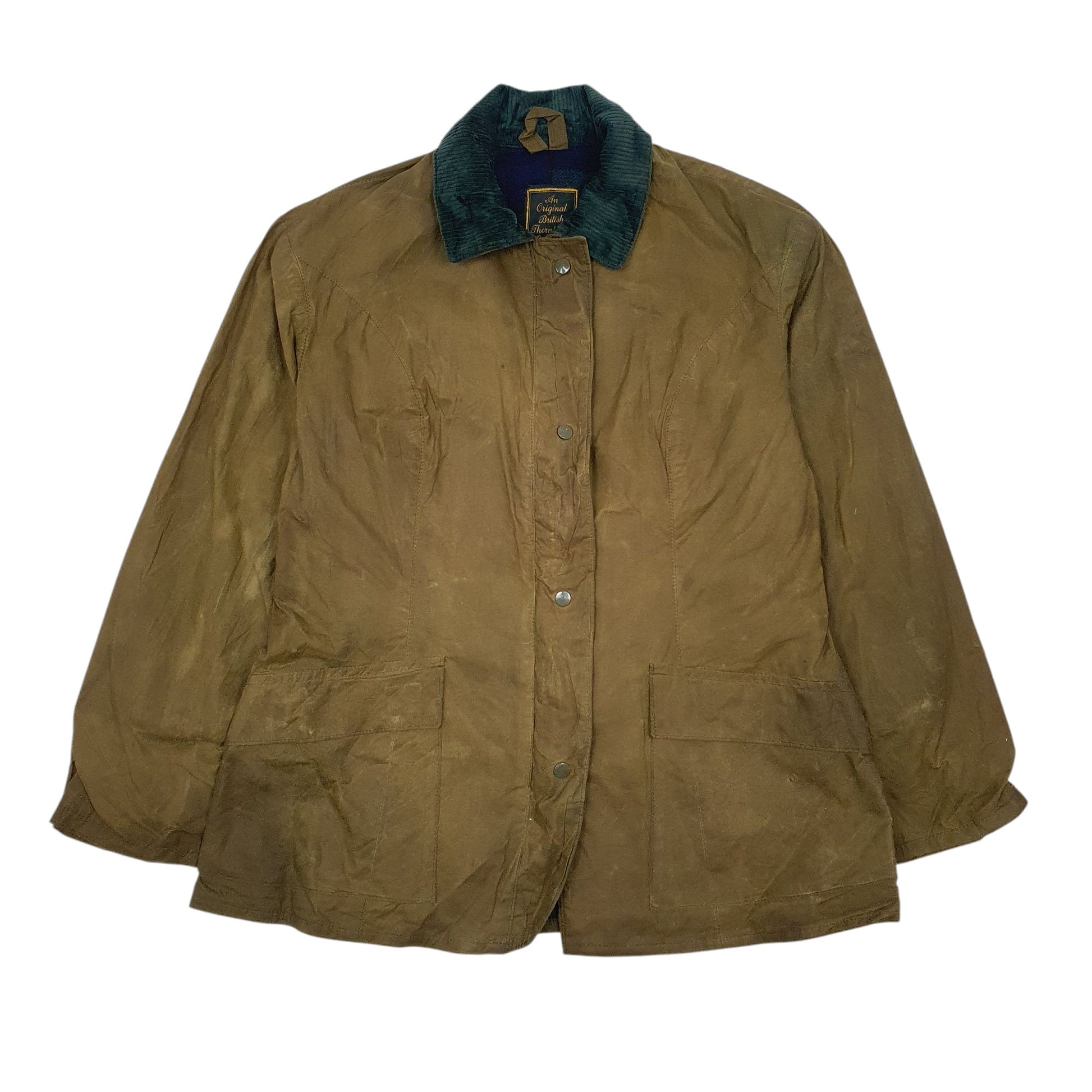 Womens Green Unbranded  Full Zip Coat