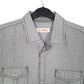 Mens Grey Michael Brandon  Long Sleeve Shirt