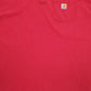 Mens Red Carhartt Henley Short Sleeve T Shirt
