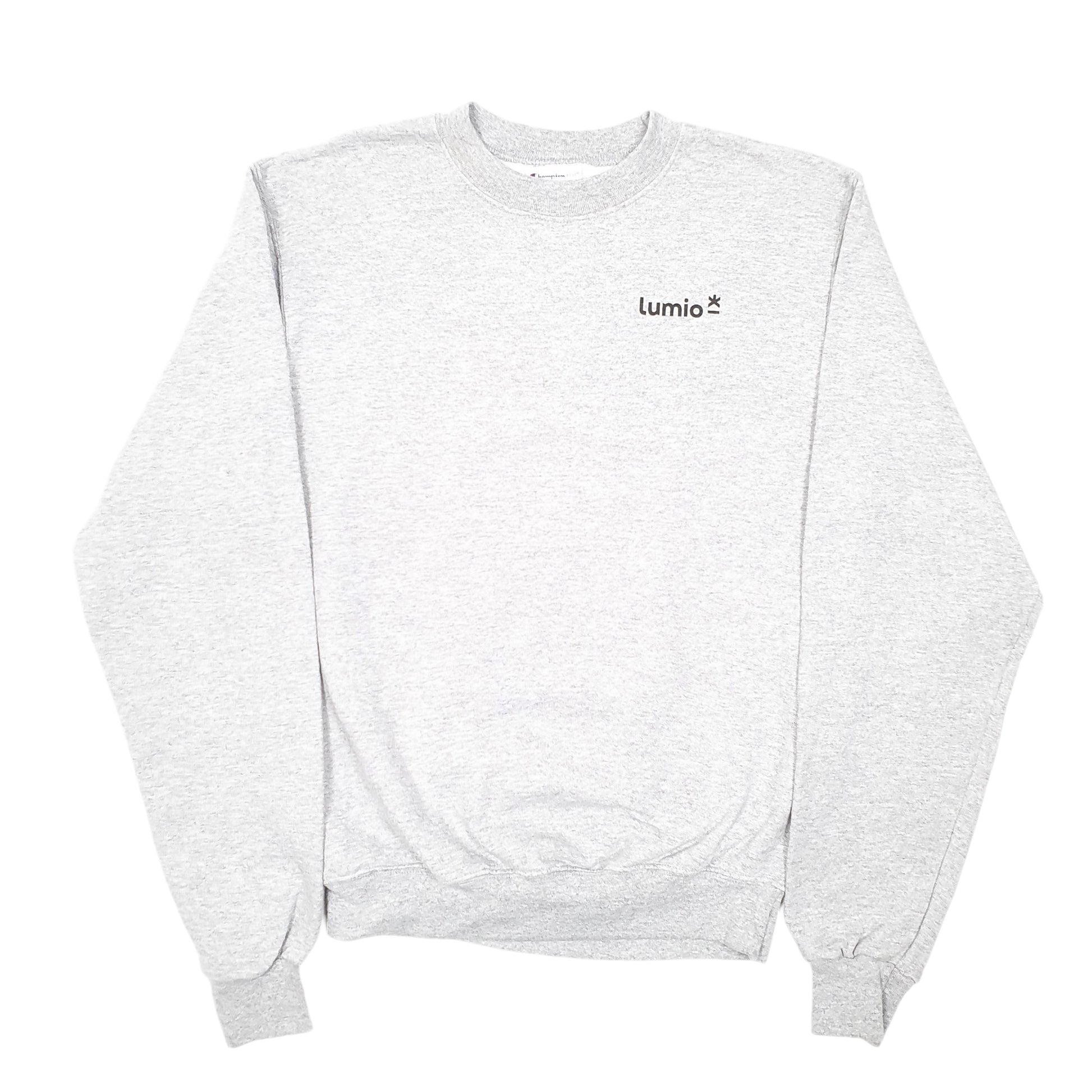Mens Grey Champion Lumio Crewneck Jumper