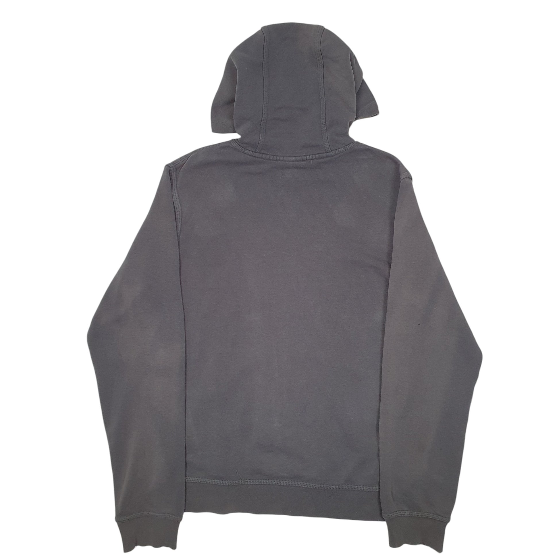Mens Grey Nike Spellout Hoodie Jumper
