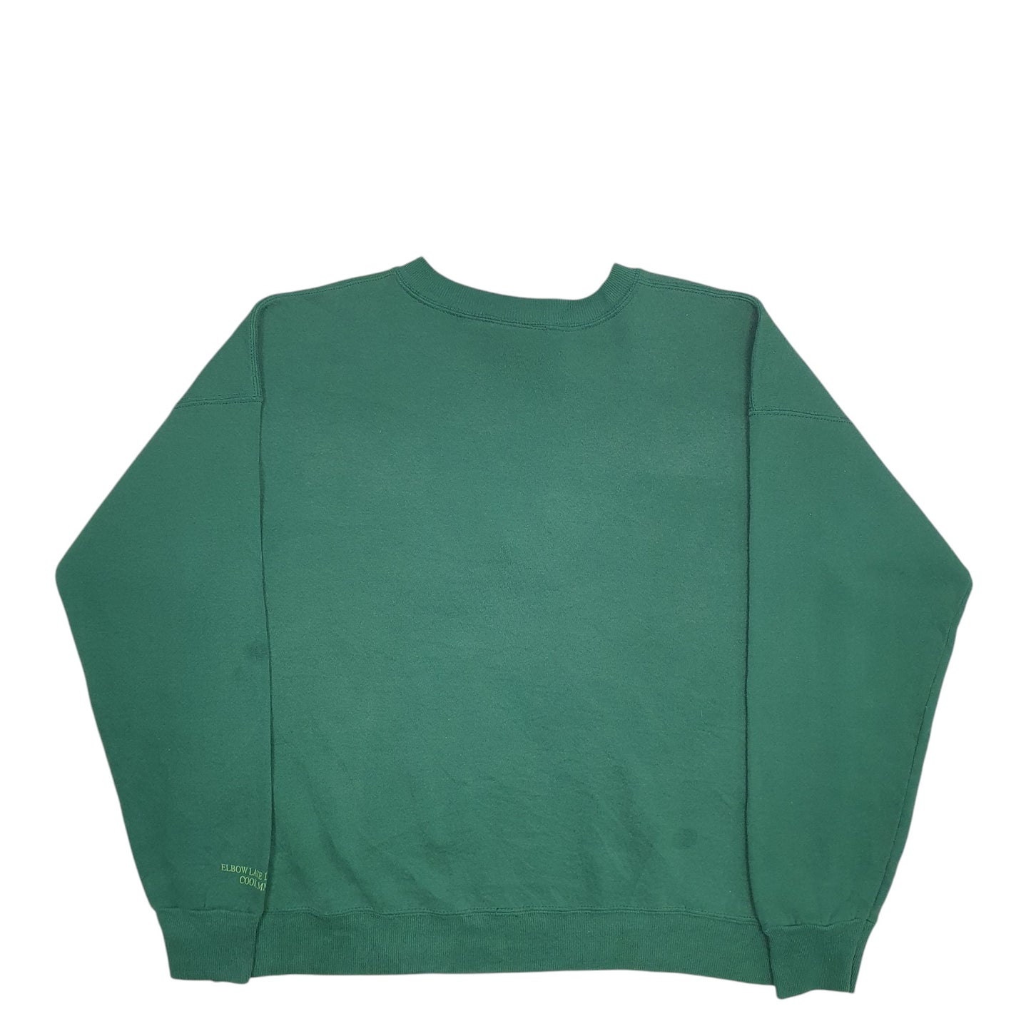 Mens Green Lee Eagle Crewneck Jumper