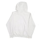 Womens White Nike Spellout Hoodie Jumper