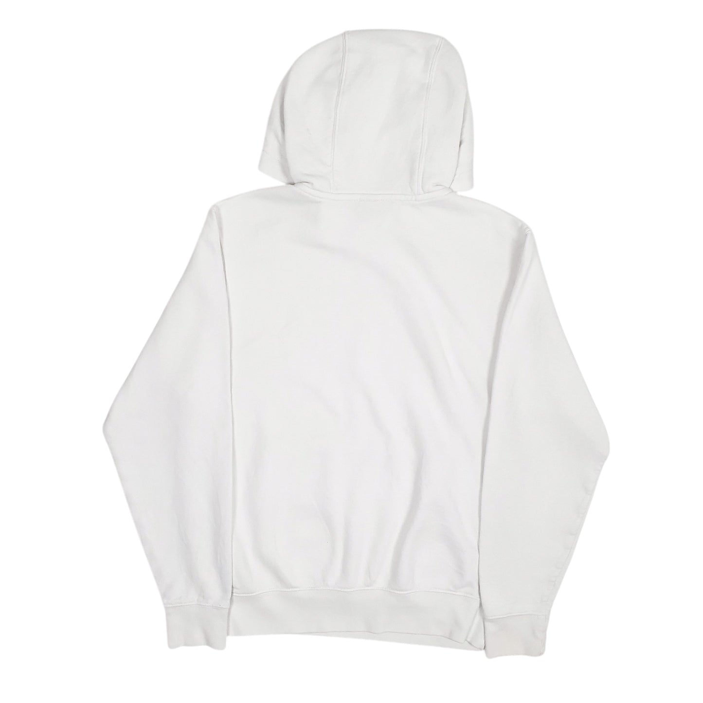 Womens White Nike Spellout Hoodie Jumper