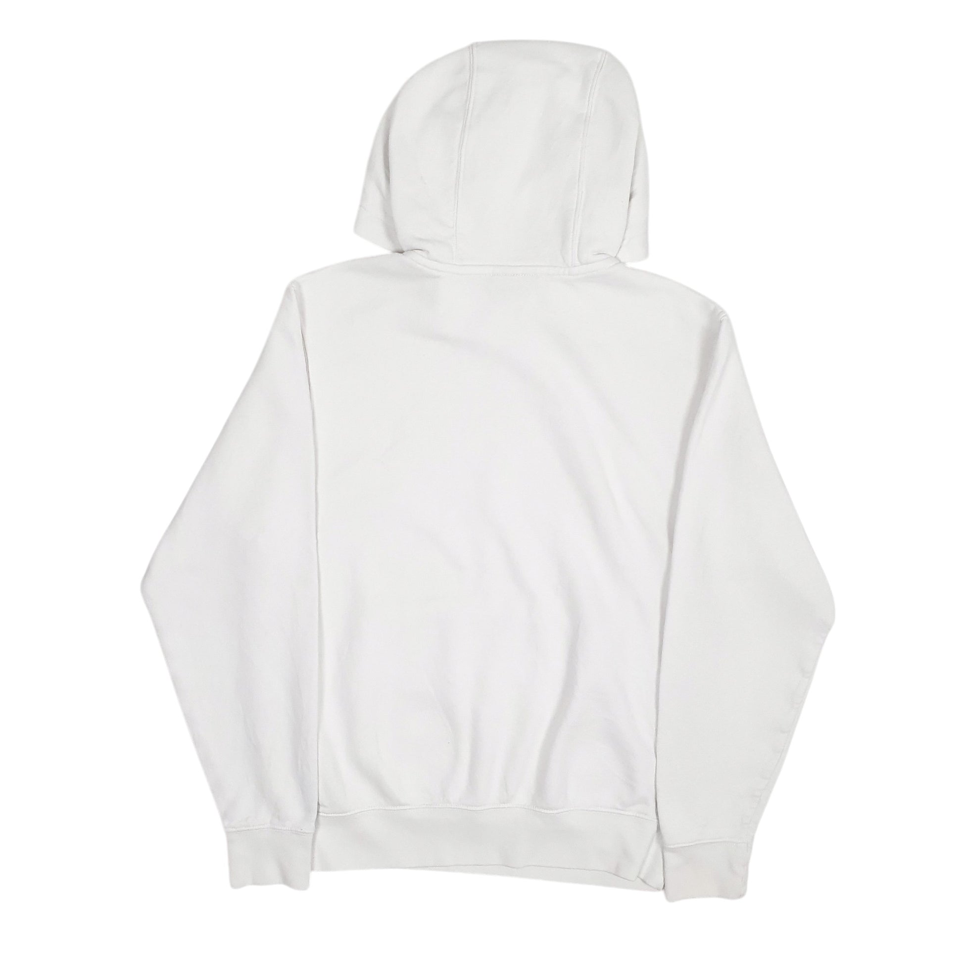 Womens White Nike Spellout Hoodie Jumper