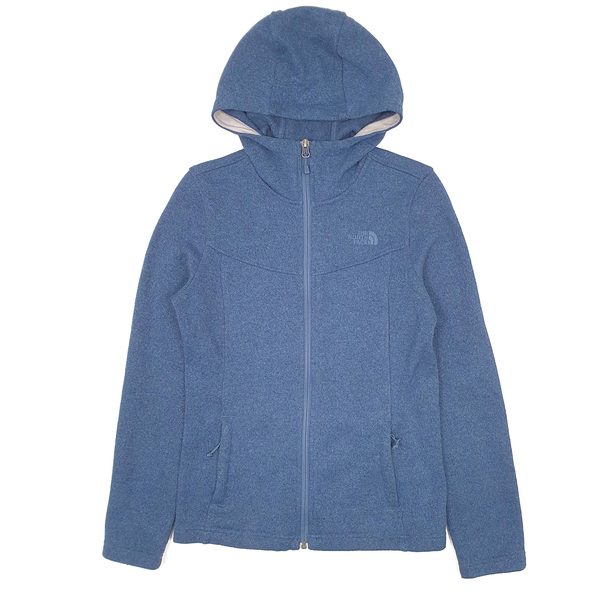 Womens Blue The North Face Hoodie Full Zip Jumper