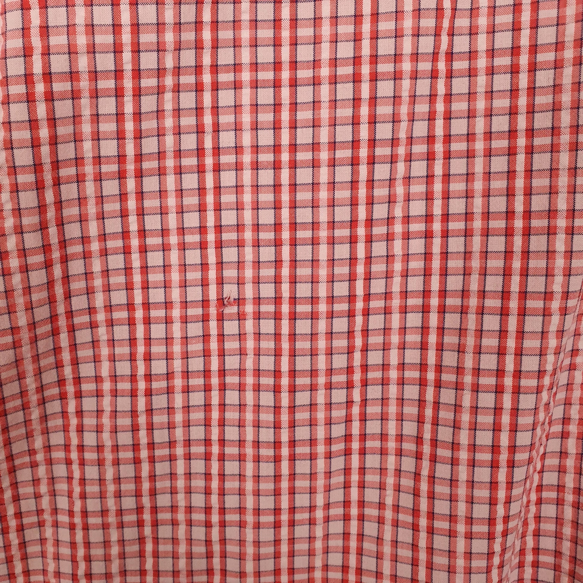 Mens Red L.L.Bean  Short Sleeve Shirt