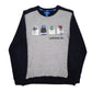 Mens Grey Adidas  Crewneck Jumper