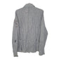 Mens Grey G Star Raw Shacket Zip Denim Long Sleeve Shirt