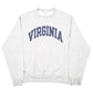 Mens Grey Champion Virginia Spellout College USA Crewneck Jumper