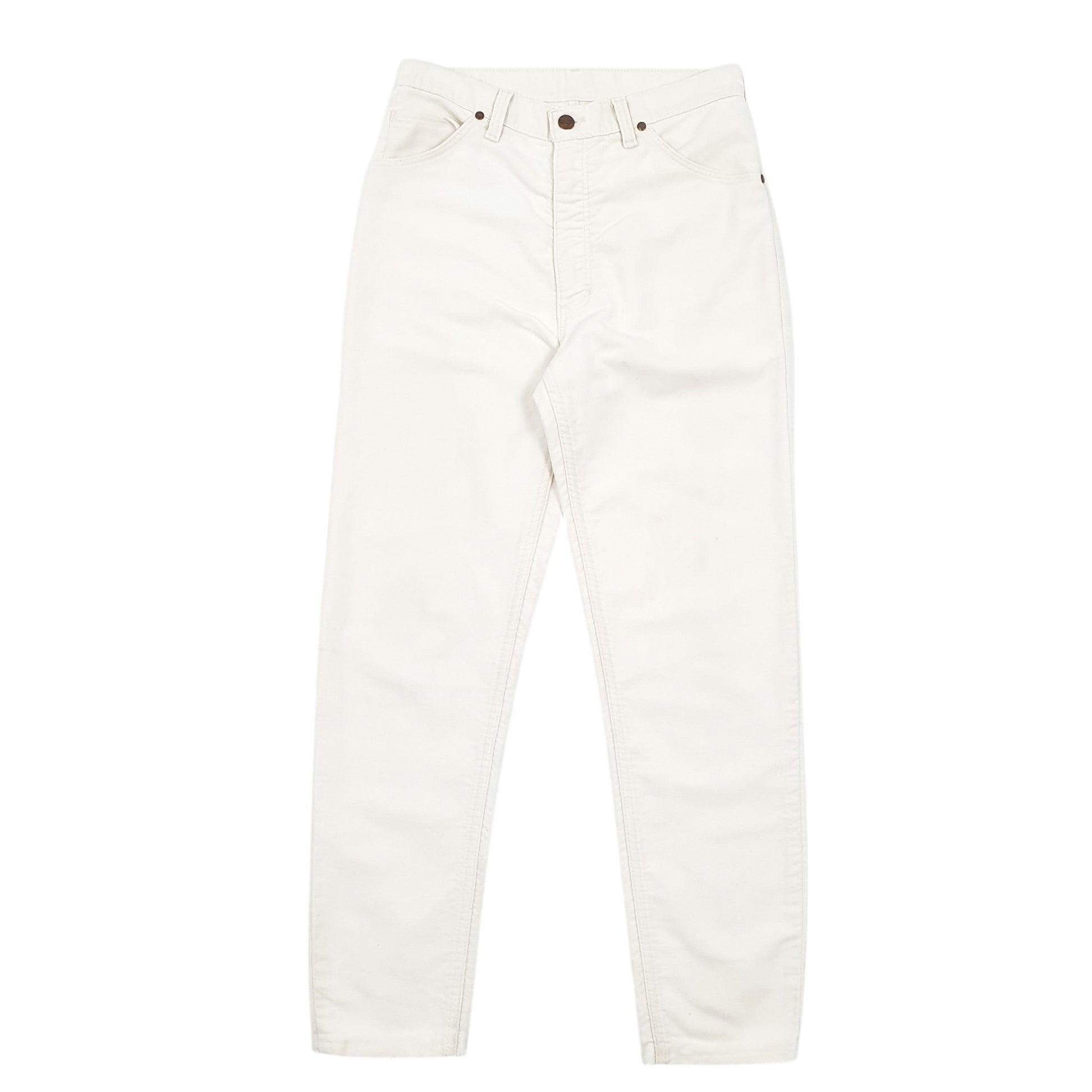 Womens Cream Wrangler  Chino Trousers