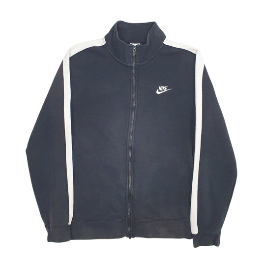 Mens Black Nike  Full Zip Jumper